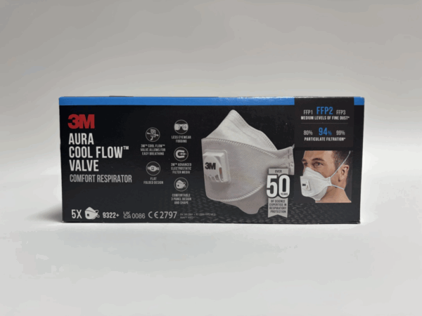 Stofmasker met Ventiel 9322-FFP2